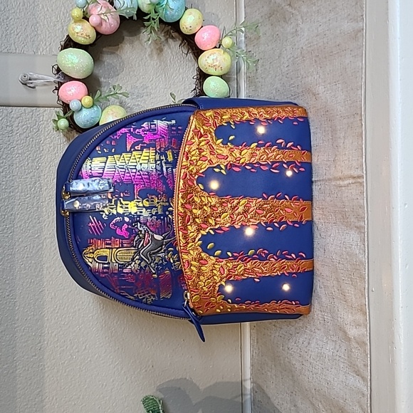Danielle Nicole Disney Pixar Coco Marigold Bridge Backpack - Picture 2 of 10